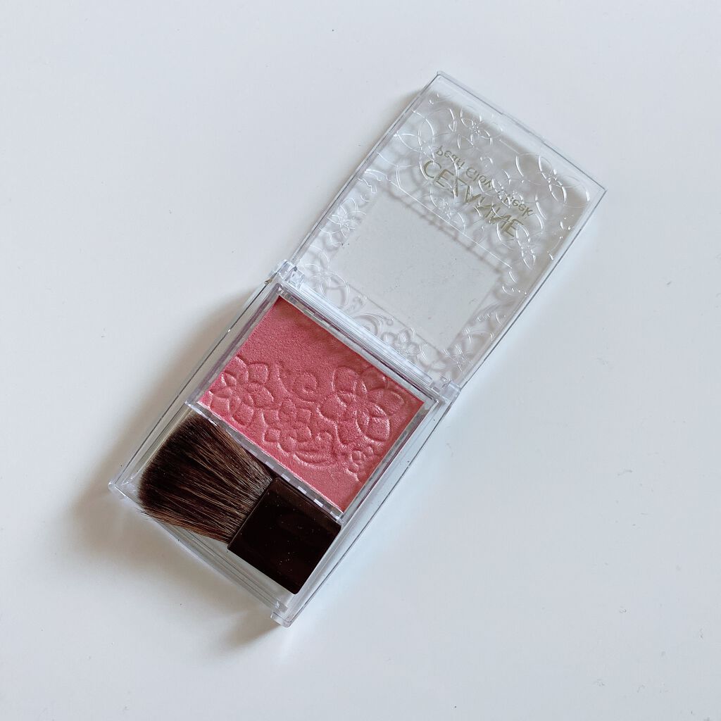 パールグロウチーク/CEZANNE/パウダーチークを使ったクチコミ(2枚目)