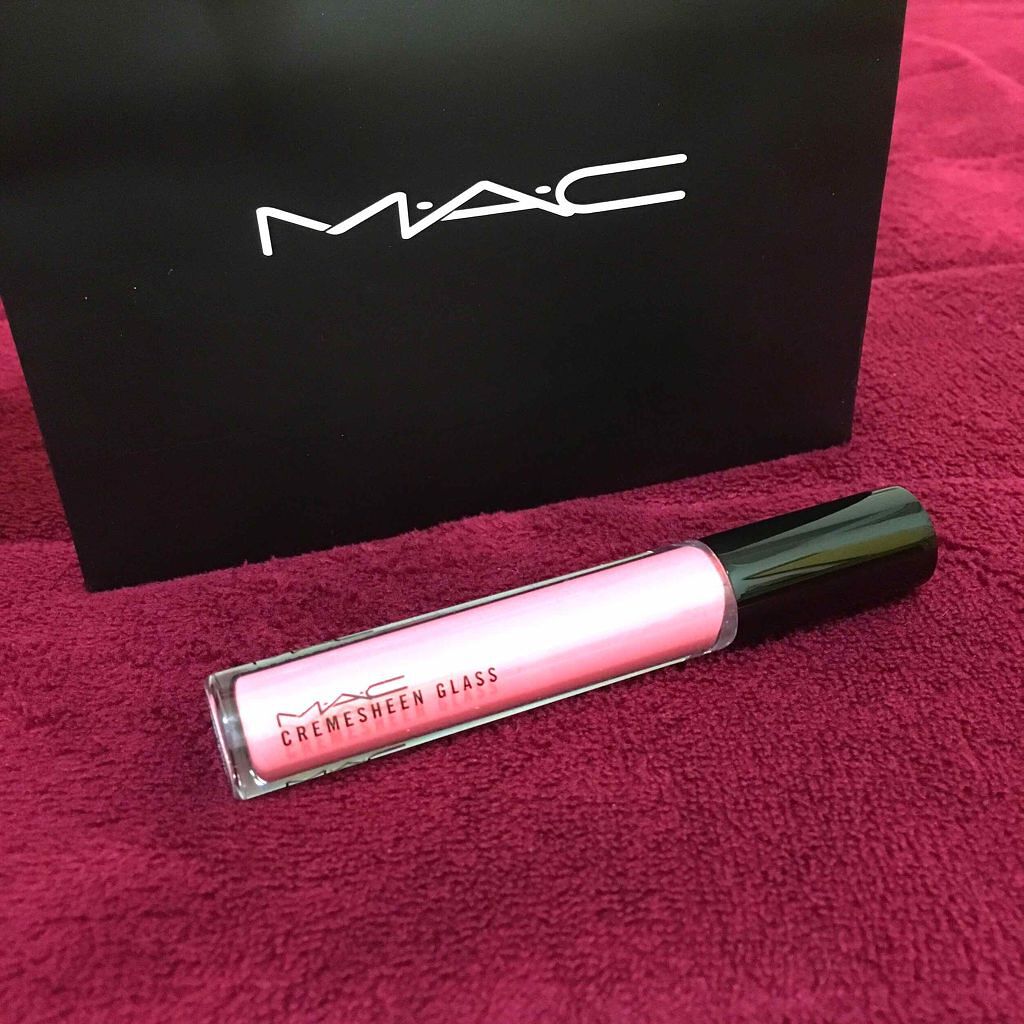 クリームシーン ガラス/M・A・C/リップグロスを使ったクチコミ(2枚目)