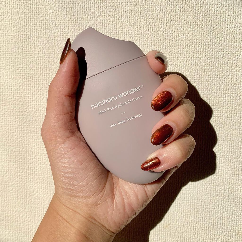 ブラックライスヒアルロニッククリーム/haruharu wonder/フェイスクリームを使ったクチコミ（1枚目）