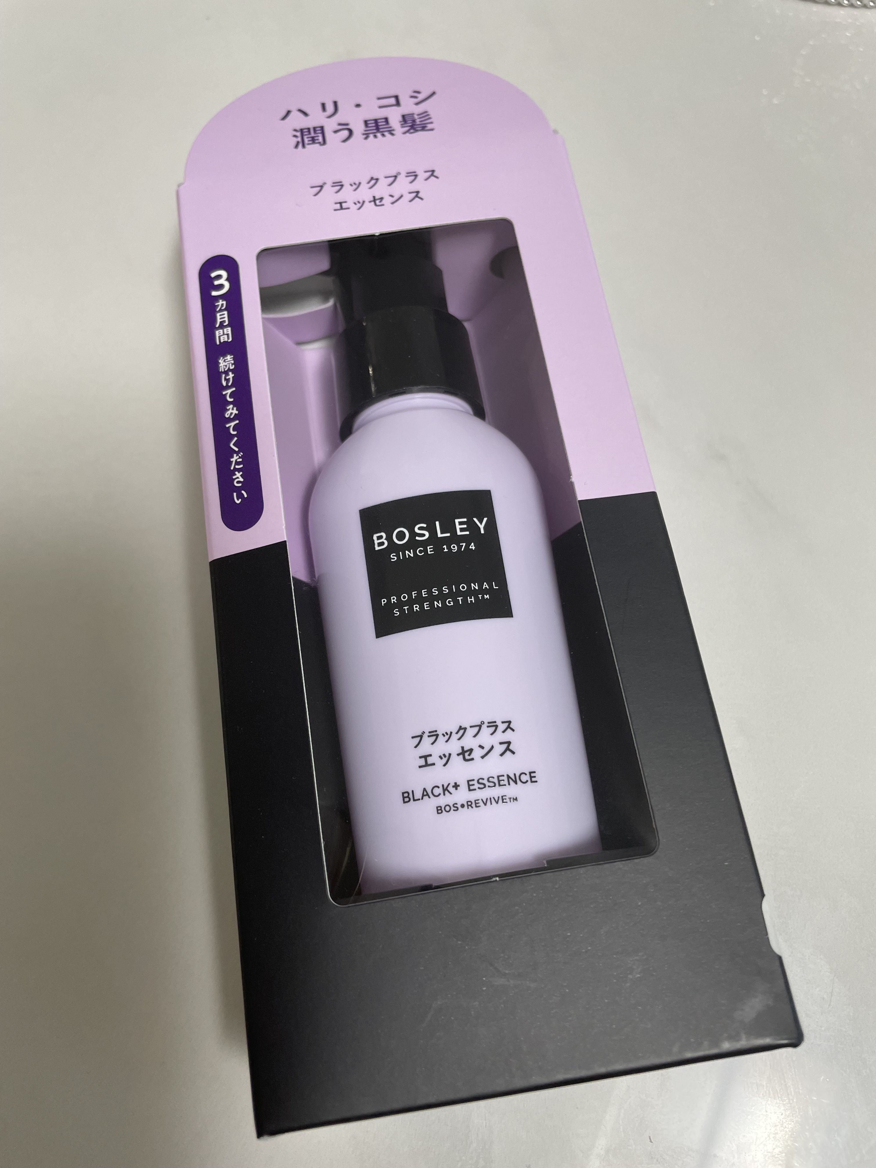 ブラックプラス スカルプエッセンス/ボズレー/頭皮ローションを使ったクチコミ（1枚目）