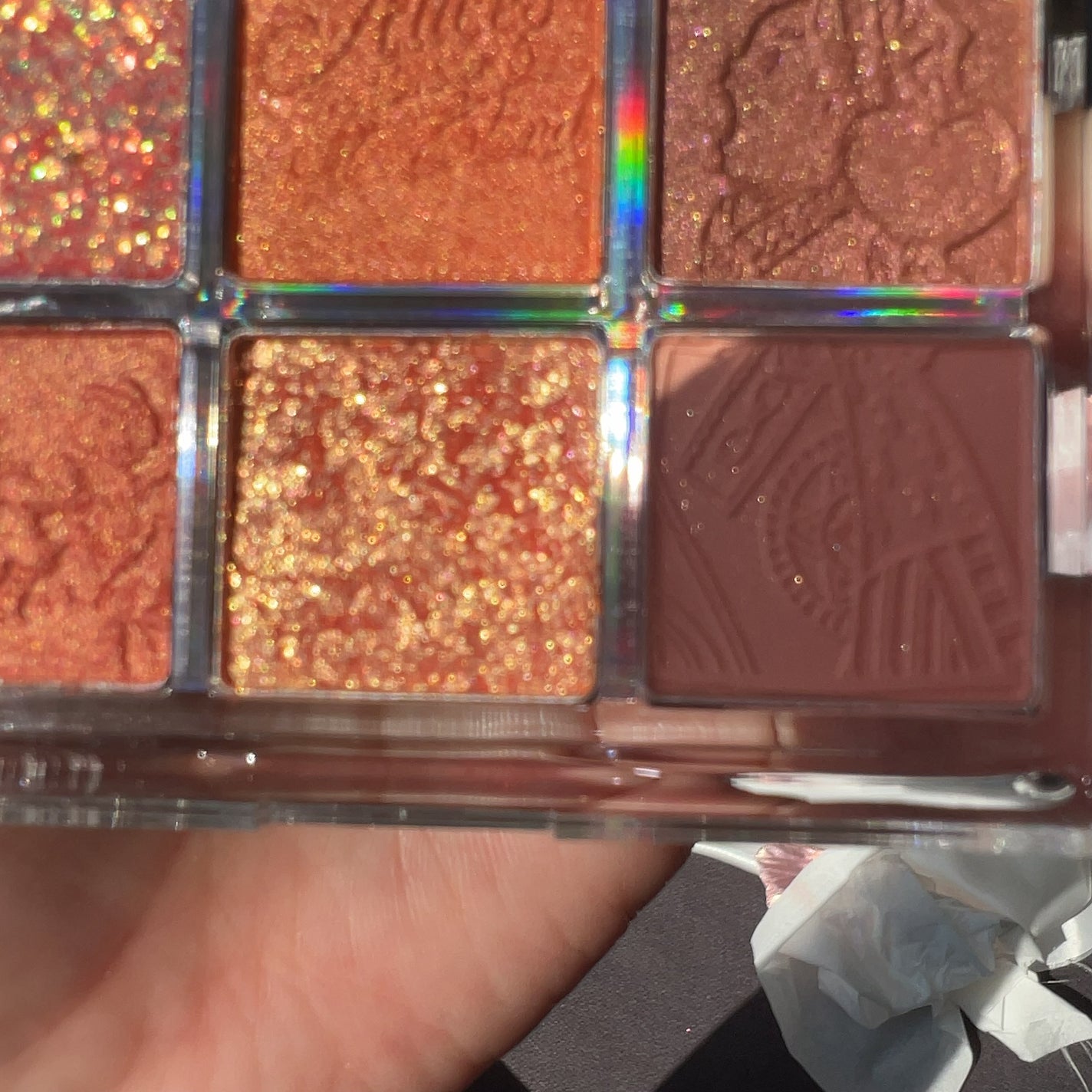 クォーツ 9色アイシャドウパレット(ドリームランドアイシャドウ)/ZEESEA/アイシャドウパレットを使ったクチコミ(4枚目)