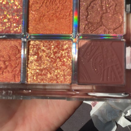 クォーツ 9色アイシャドウパレット(ドリームランドアイシャドウ)/ZEESEA/アイシャドウパレットを使ったクチコミ(4枚目)