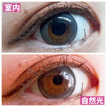 BUBBLING/otr/カラーコンタクトレンズを使ったクチコミ(6枚目)