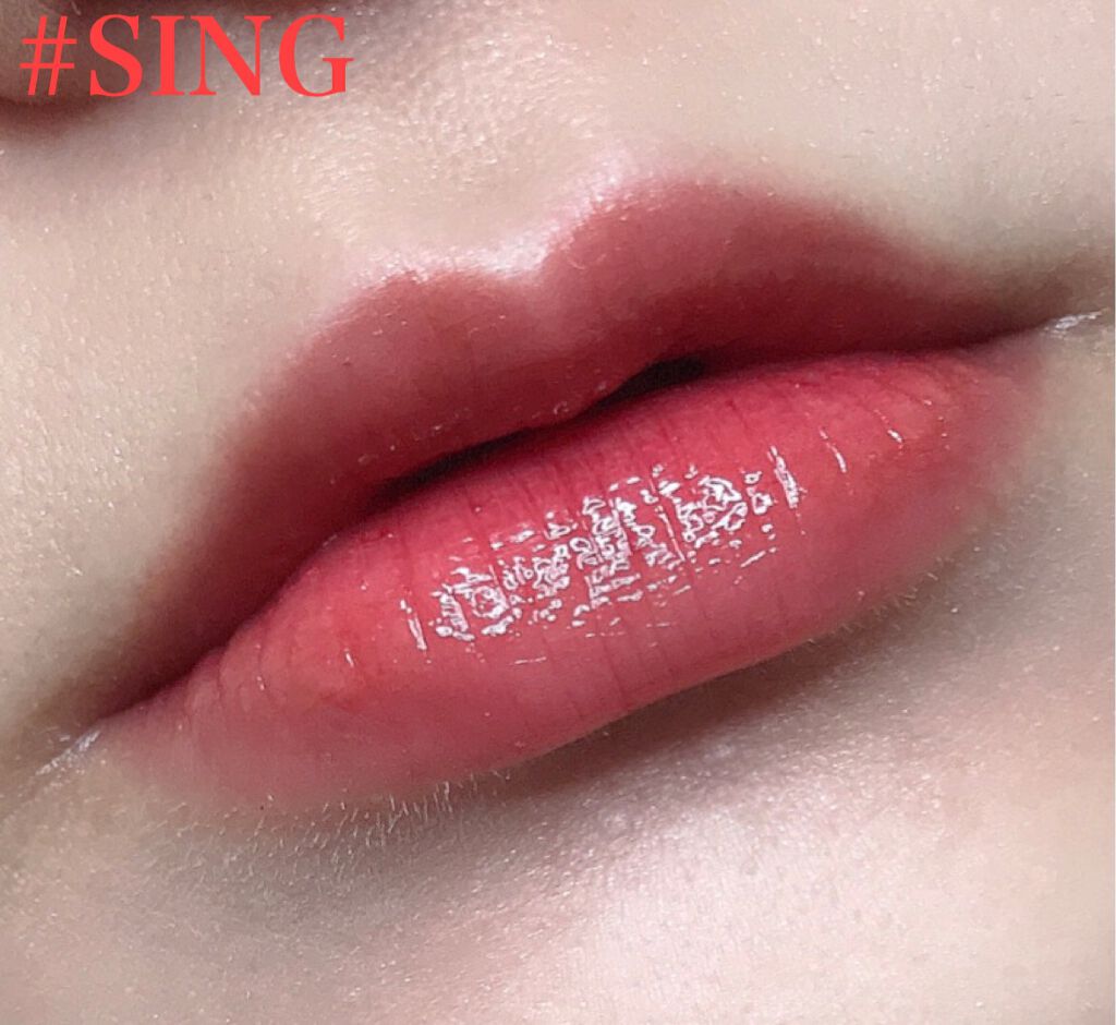 ホリカホリカ ハートクラッシュグローティントエアー/HOLIKA HOLIKA/リップティントを使ったクチコミ(7枚目)