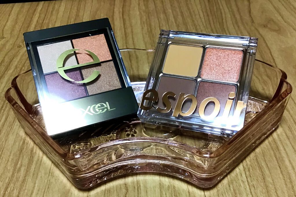 リアルクローズシャドウ/excel/アイシャドウパレットを使ったクチコミ（2枚目）