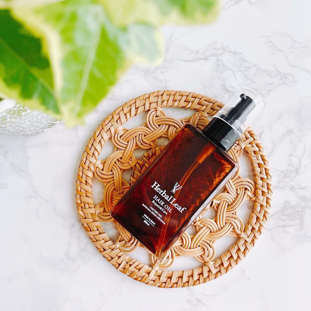 オーガニックヘアオイル フレッシュティーの香り/ハーバルリーフ/ヘアオイルを使ったクチコミ（1枚目）