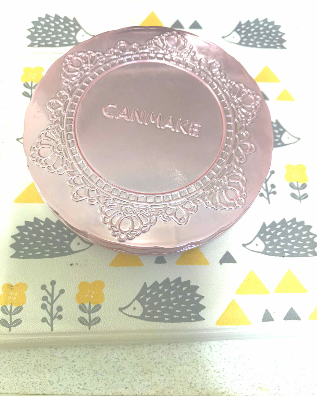 トランスペアレントフィニッシュパウダー/キャンメイク/プレストパウダーを使ったクチコミ（1枚目）