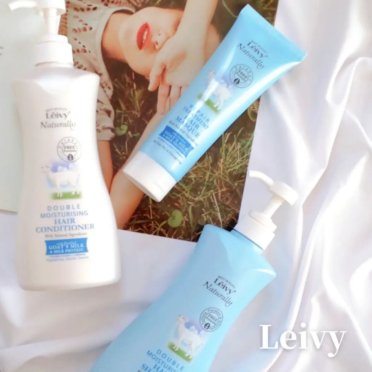 レイヴィー ヘアシャンプー ゴートミルク/Leivy/市販シャンプーを使ったクチコミ(7枚目)