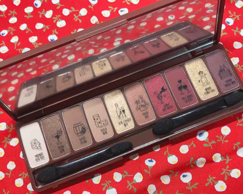 プレイカラー アイシャドウ/ETUDE/アイシャドウパレットを使ったクチコミ（2枚目）