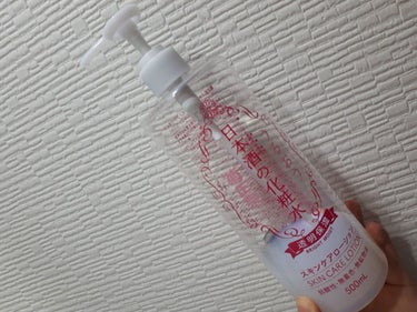 日本酒の化粧水 透明保湿 500ml/菊正宗/化粧水を使ったクチコミ（1枚目）