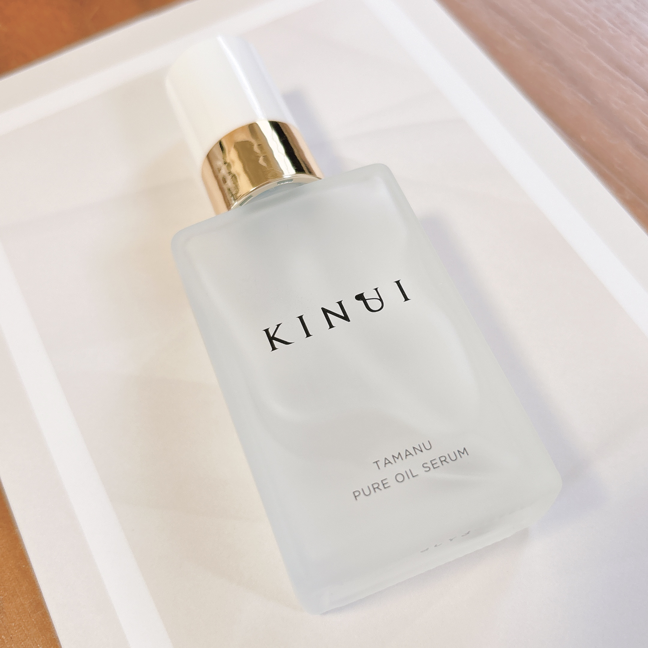 KINUI タマヌピュアオイルセラム/KINUI/美容液を使ったクチコミ（1枚目）