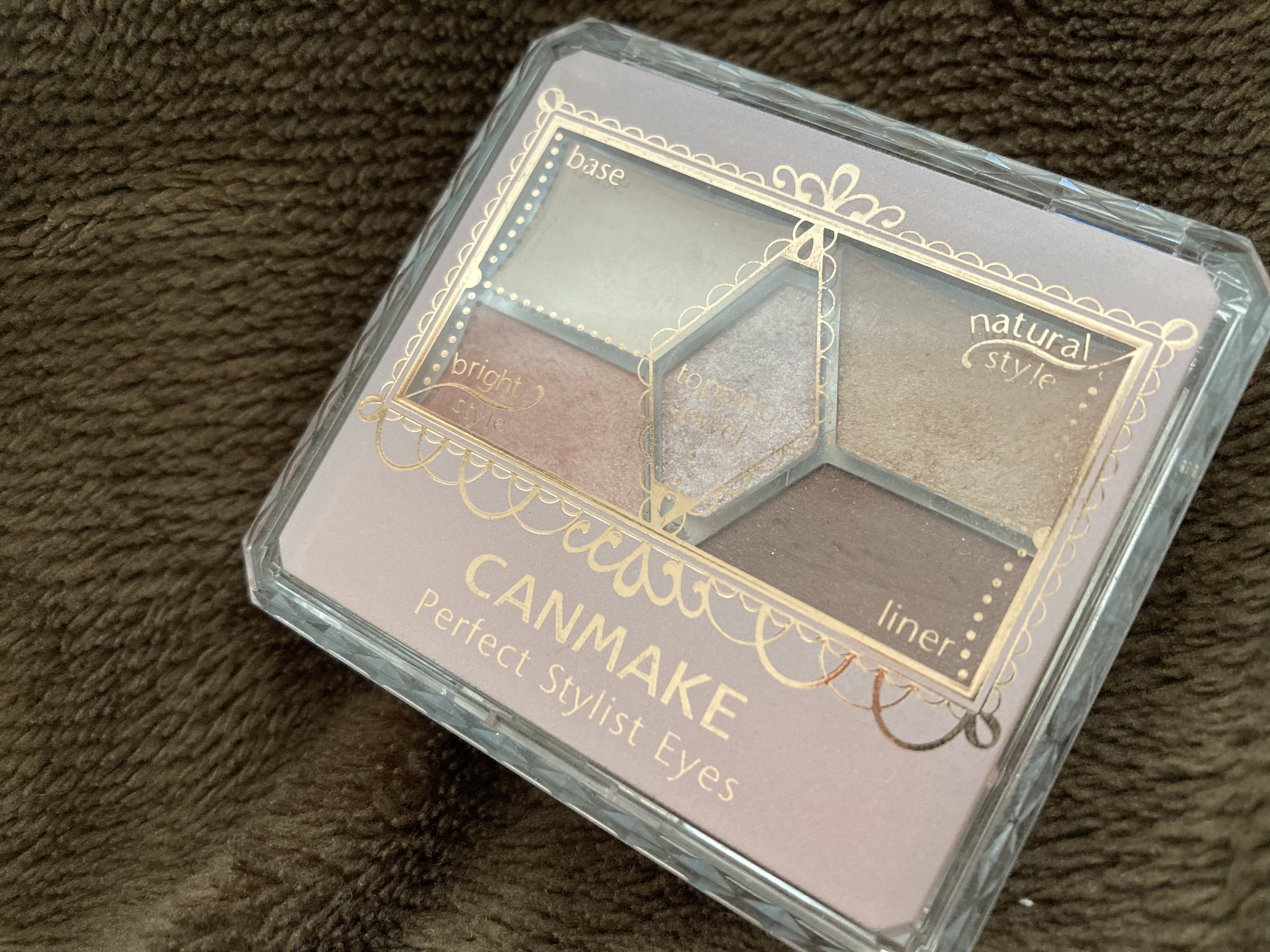 【旧品】パーフェクトスタイリストアイズ No.05　ピンキーショコラ/キャンメイク/アイシャドウパレットを使ったクチコミ（1枚目）