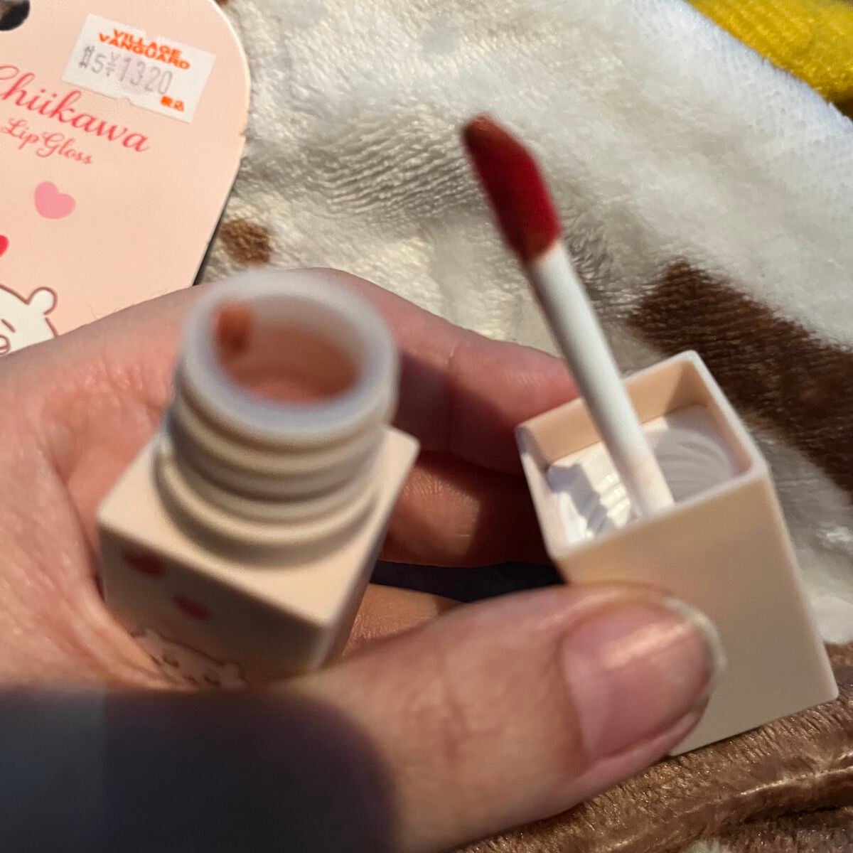 ちいかわリップグロス/ラヴィジア/リップグロスを使ったクチコミ(2枚目)