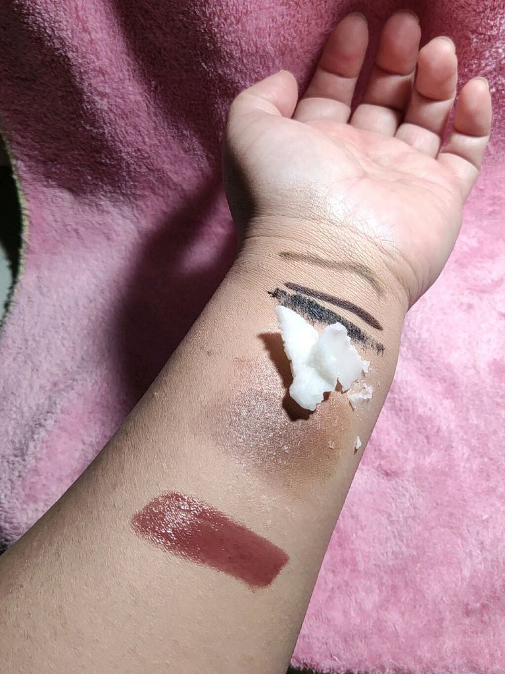 カモマイル サンプチュアス クレンジングバター/THE BODY SHOP/クレンジングバームを使ったクチコミ(4枚目)