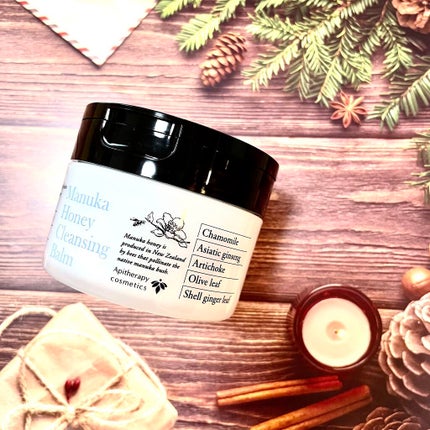 マヌカハニー クレンジングバーム/アピセラピーコスメティクス/クレンジングバームを使ったクチコミ(4枚目)