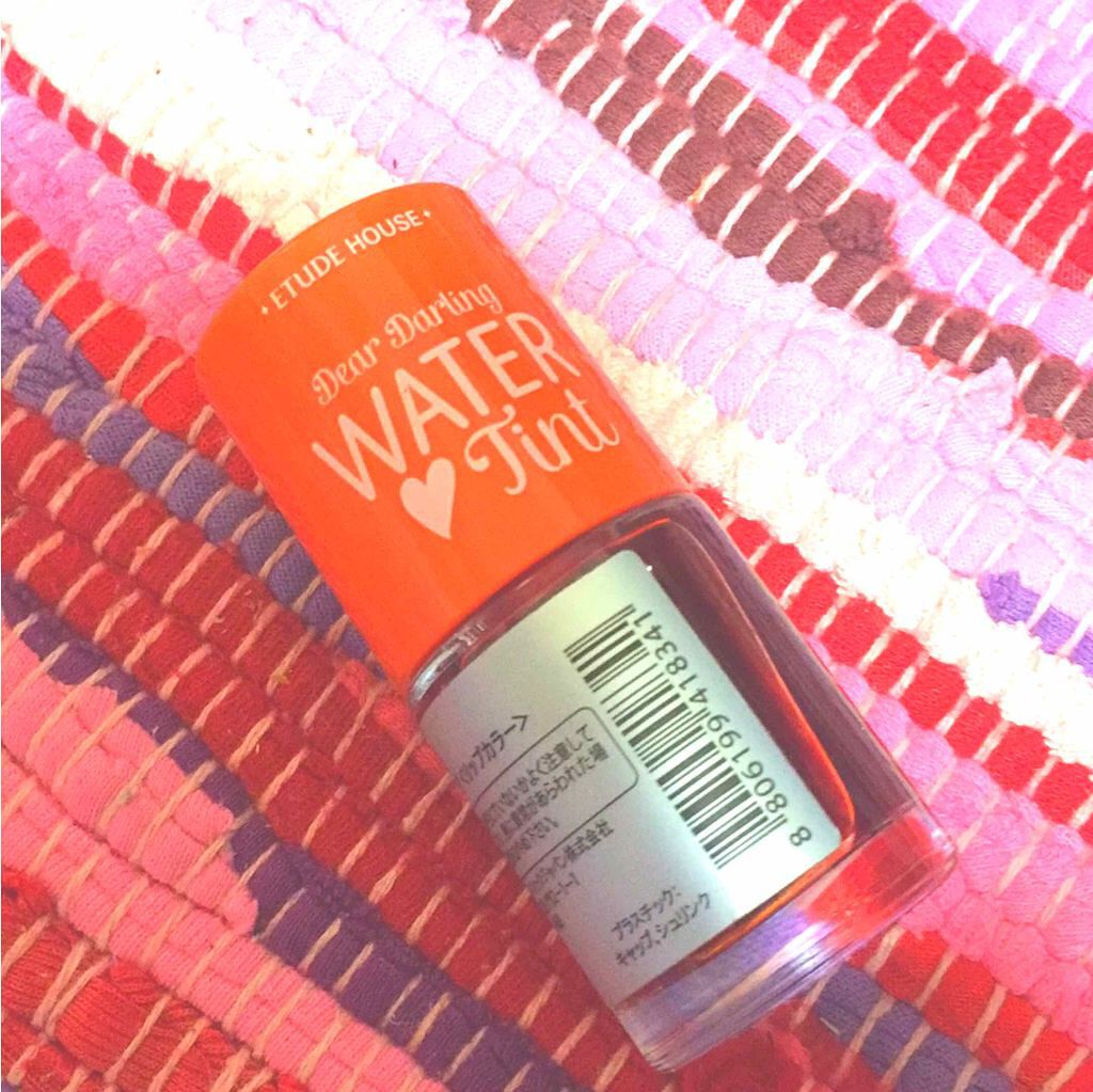 ウォーターティント/ETUDE/リップグロスを使ったクチコミ（1枚目）