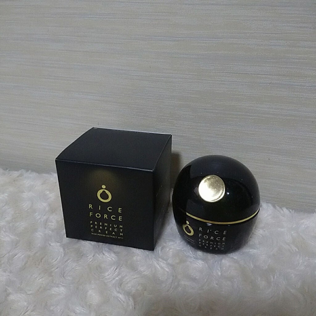 プレミアムパーフェクトクリーム/ライスフォース/フェイスクリームを使ったクチコミ(4枚目)
