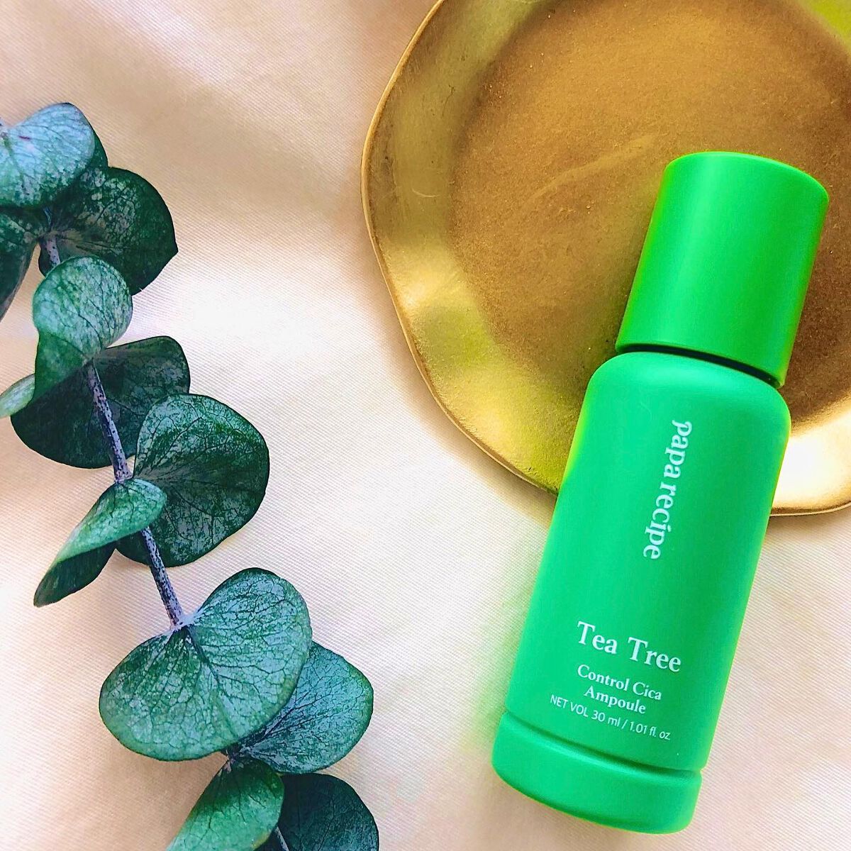 ティーツリーコントロールシカアンプル/PAPA RECIPE/美容液を使ったクチコミ(5枚目)