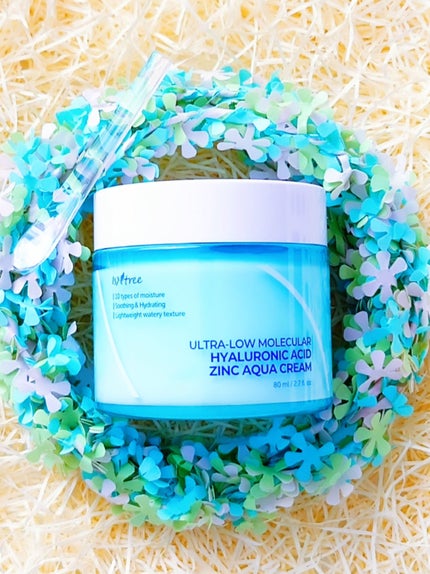 超低分子ヒアルロン酸ジンク水分クリーム/Isntree/フェイスクリームを使ったクチコミ(8枚目)