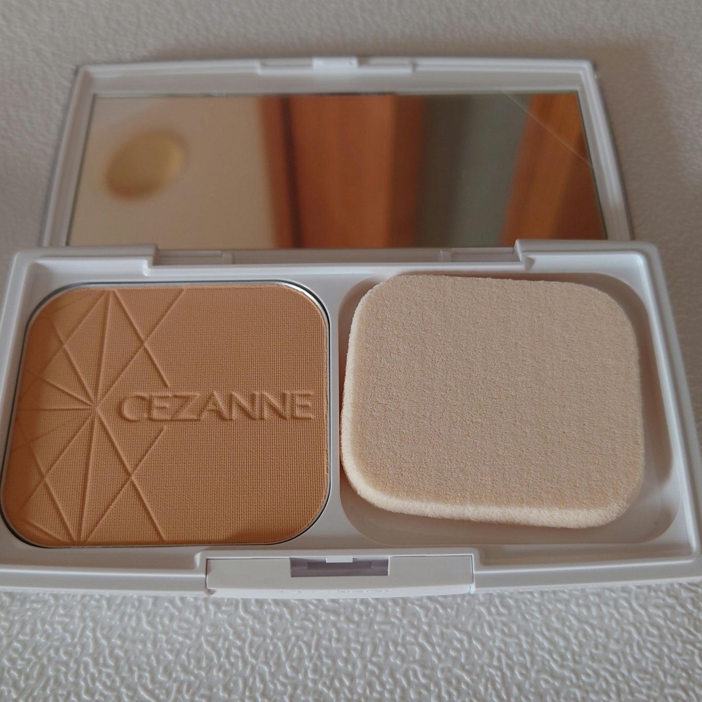 UVファンデーション EXプレミアム/CEZANNE/パウダーファンデーションを使ったクチコミ(2枚目)