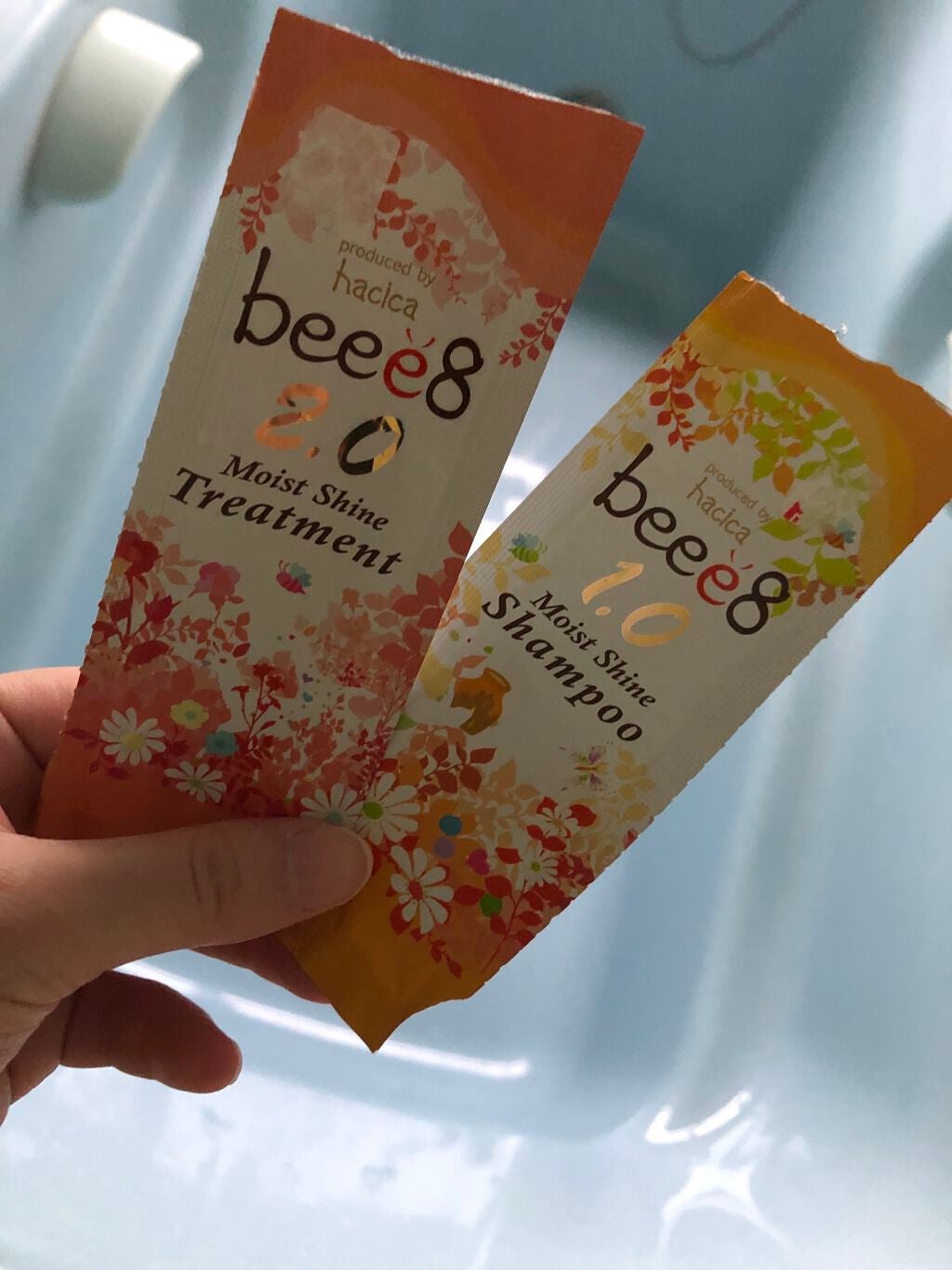 モイストシャイン シャンプー1.0/モイストシャイン トリートメント2.0/beee8/市販シャンプーを使ったクチコミ(1枚目)