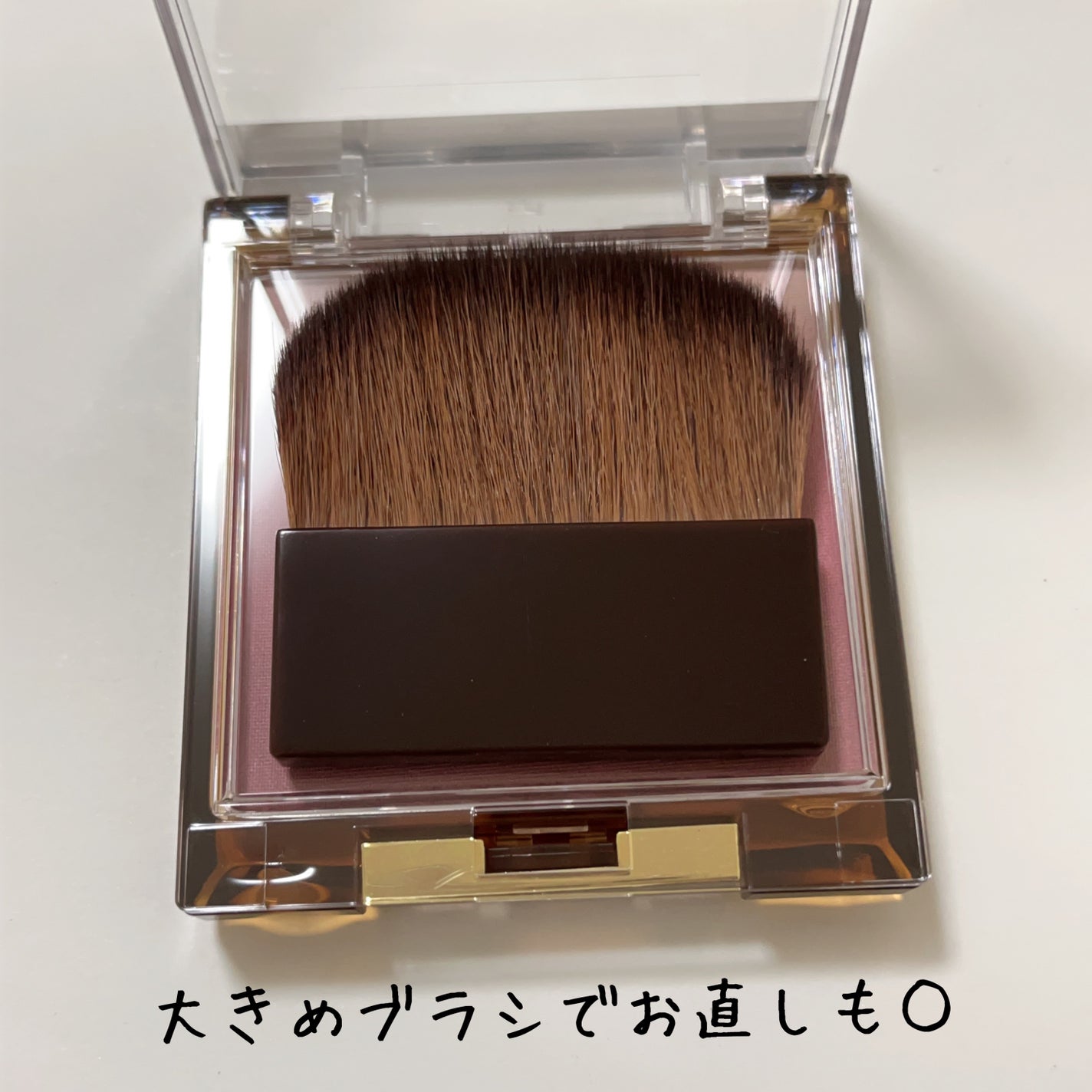 オーラティック ブラッシュ/excel/パウダーチークを使ったクチコミ(3枚目)