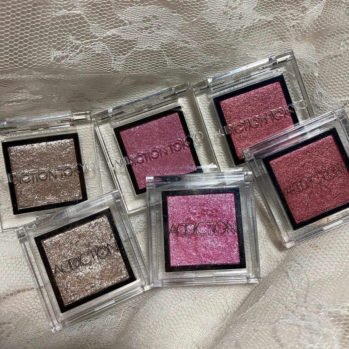 アディクション ザ アイシャドウ スパークル/ADDICTION/単色アイシャドウを使ったクチコミ(6枚目)