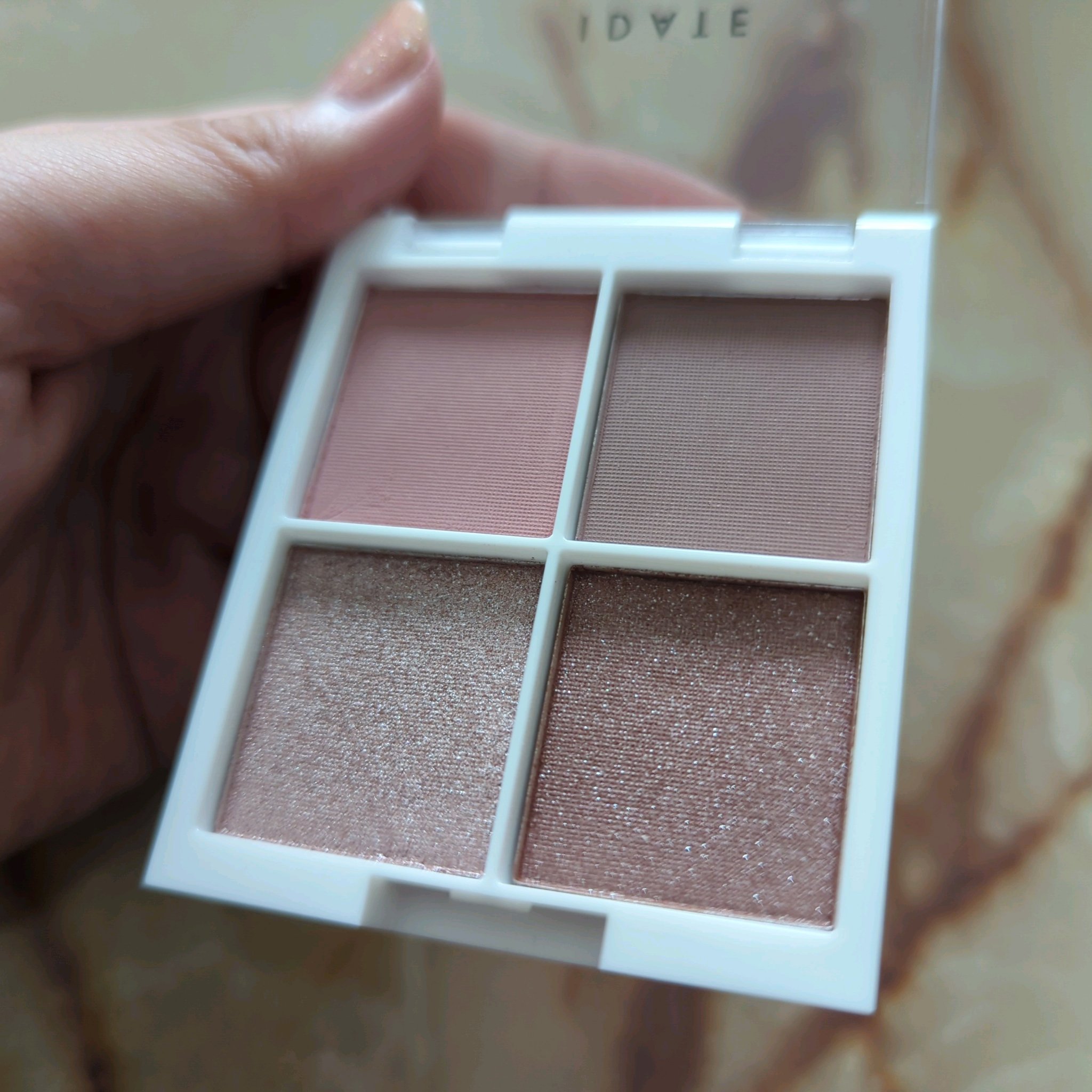 IDATE 4色アイシャドウパレット 01/IDATE/アイシャドウパレットを使ったクチコミ（2枚目）