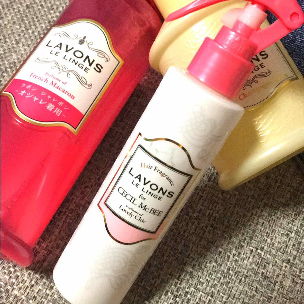 ラボン for CECIL MACBEE セシルマクビー ヘアフレグランスミスト ラブリーシック/ラボン/ヘアミストを使ったクチコミ（3枚目）