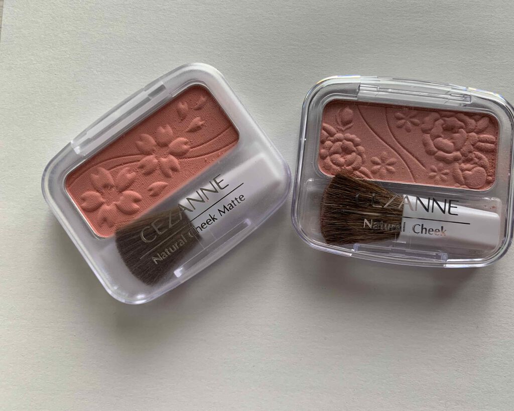ナチュラル チークN/CEZANNE/パウダーチークを使ったクチコミ（1枚目）