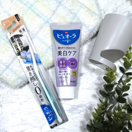 薬用ピュオーラ 美白ケア ハミガキ/ピュオーラ/歯磨き粉を使ったクチコミ(2枚目)