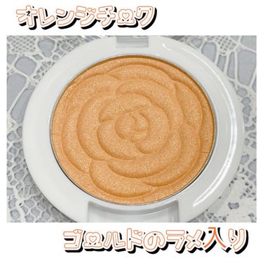 AC MAKEUP AC ローズチークのクチコミ「#AC MAKEUP
#AC ローズチーク　ブラッドピーチ
#オレンジチーク🍊
#パケ買いコス.....」（2枚目）