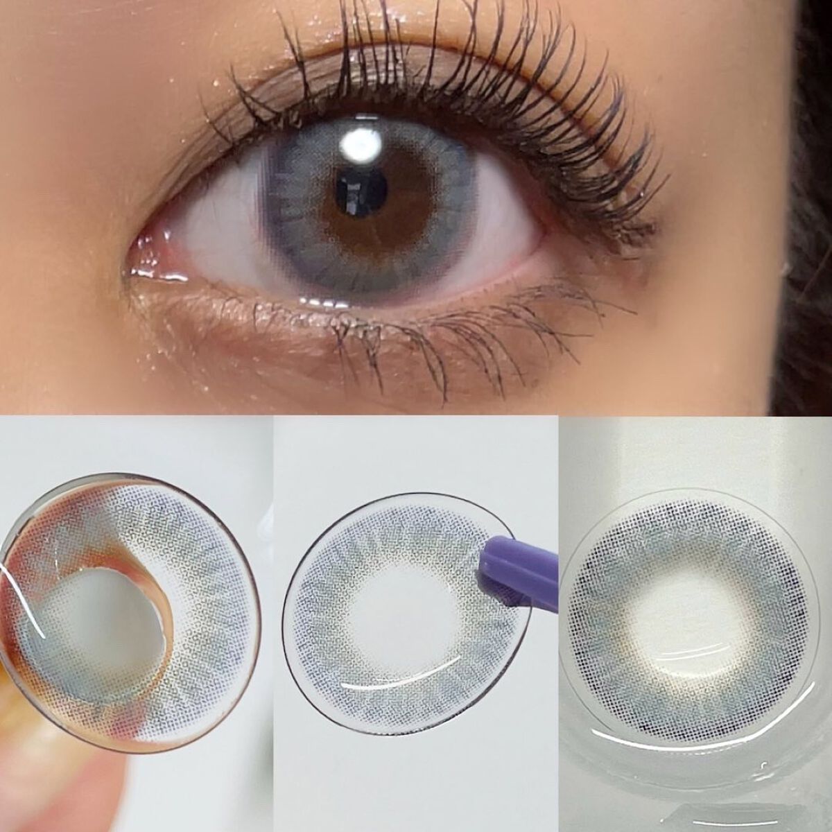 ブロー(Blow)/OLOLA/カラーコンタクトレンズを使ったクチコミ（2枚目）