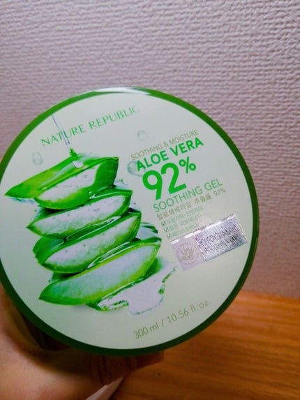 マイルド&モイスチャーアロエジェル/ネイチャーリパブリック/ボディローションを使ったクチコミ(2枚目)