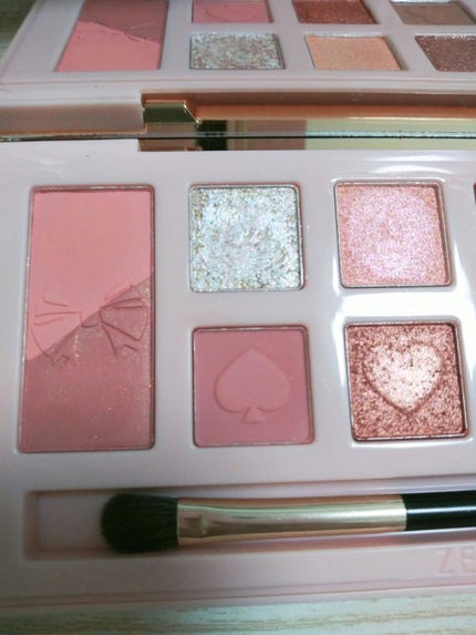 アリスドリームランドシリーズ 12色アイシャドウパレット(ZEESEA×大英博物館)/ZEESEA/アイシャドウパレットを使ったクチコミ(5枚目)