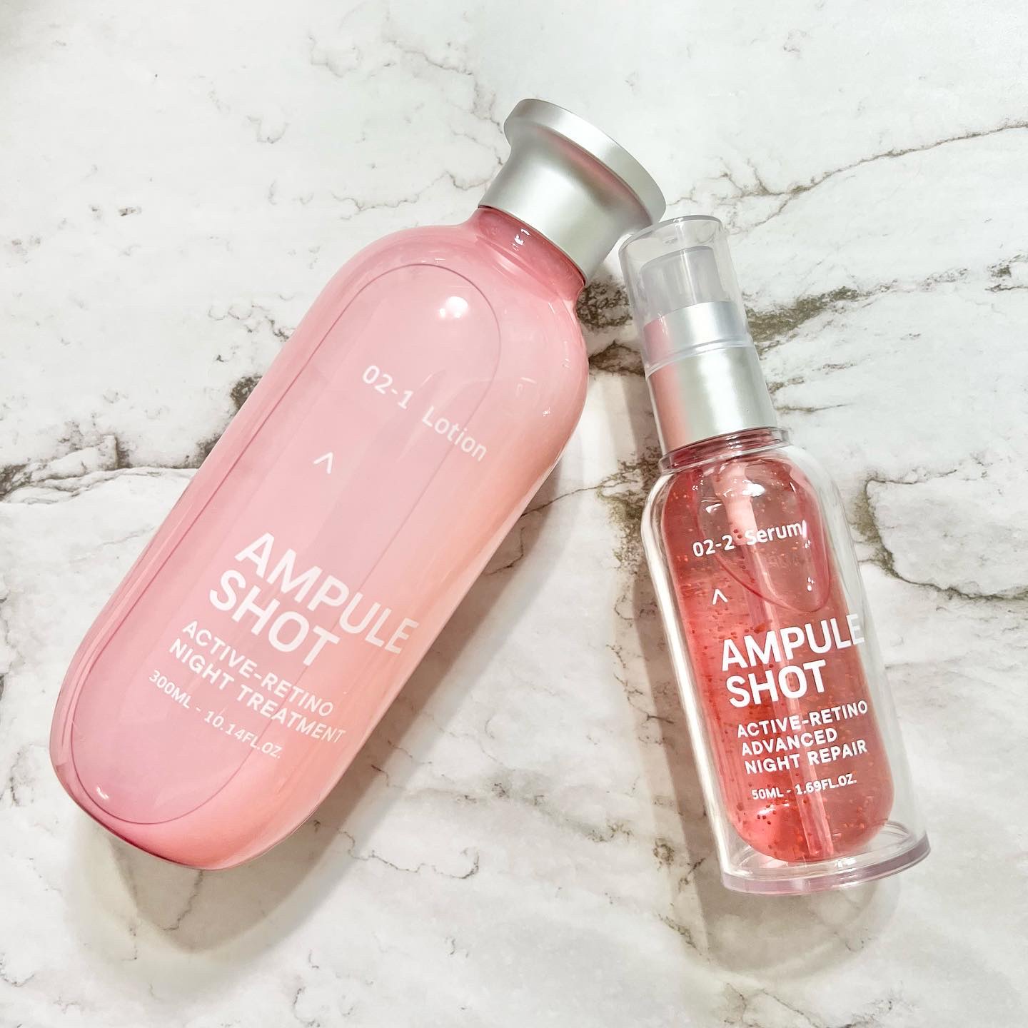 アクティブレチノ ナイトトリートメント ローション/AMPULE SHOT/化粧水を使ったクチコミ（1枚目）