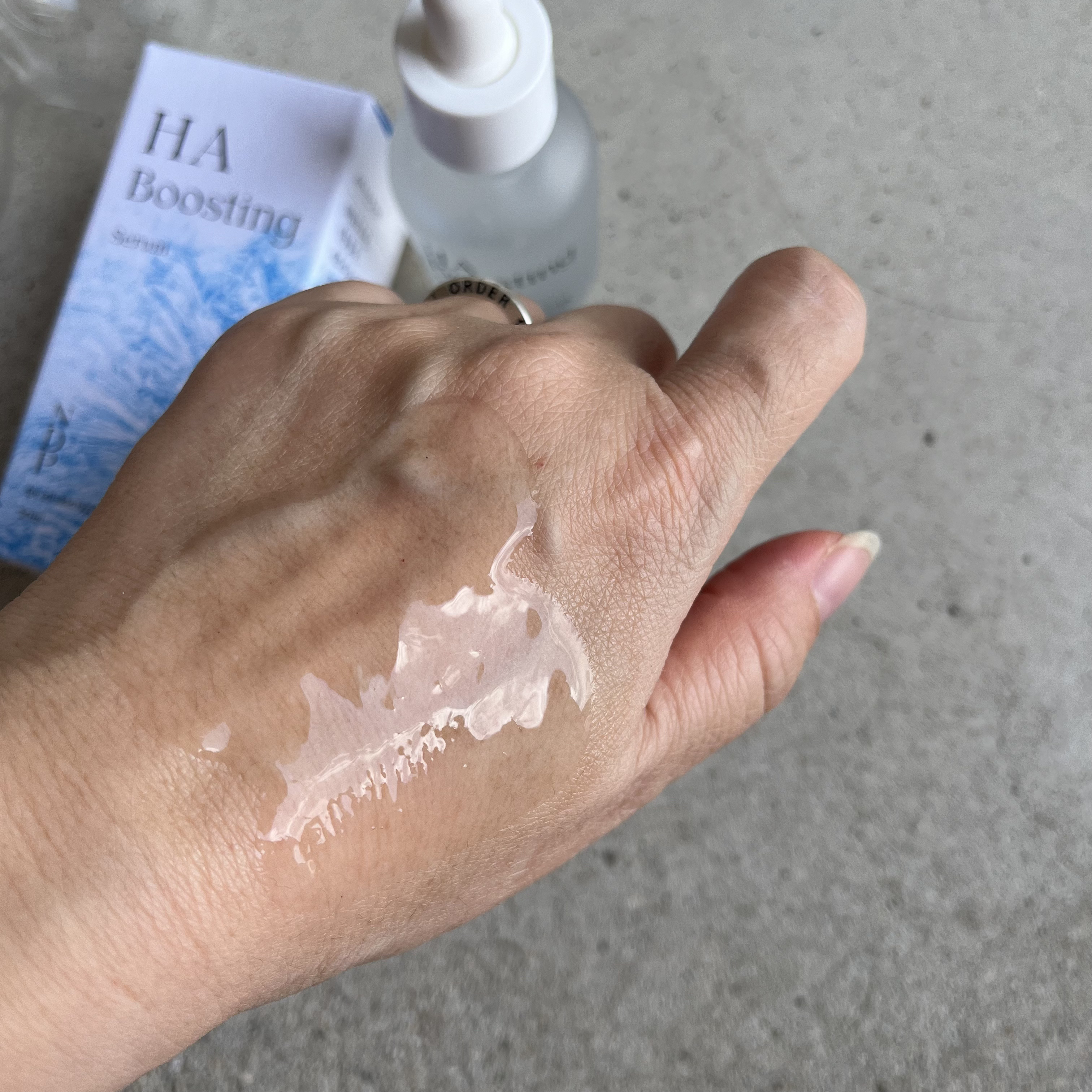 HA Boosting Serum /NATURAL DERMA PROJECT/ブースター・導入液を使ったクチコミ（3枚目）