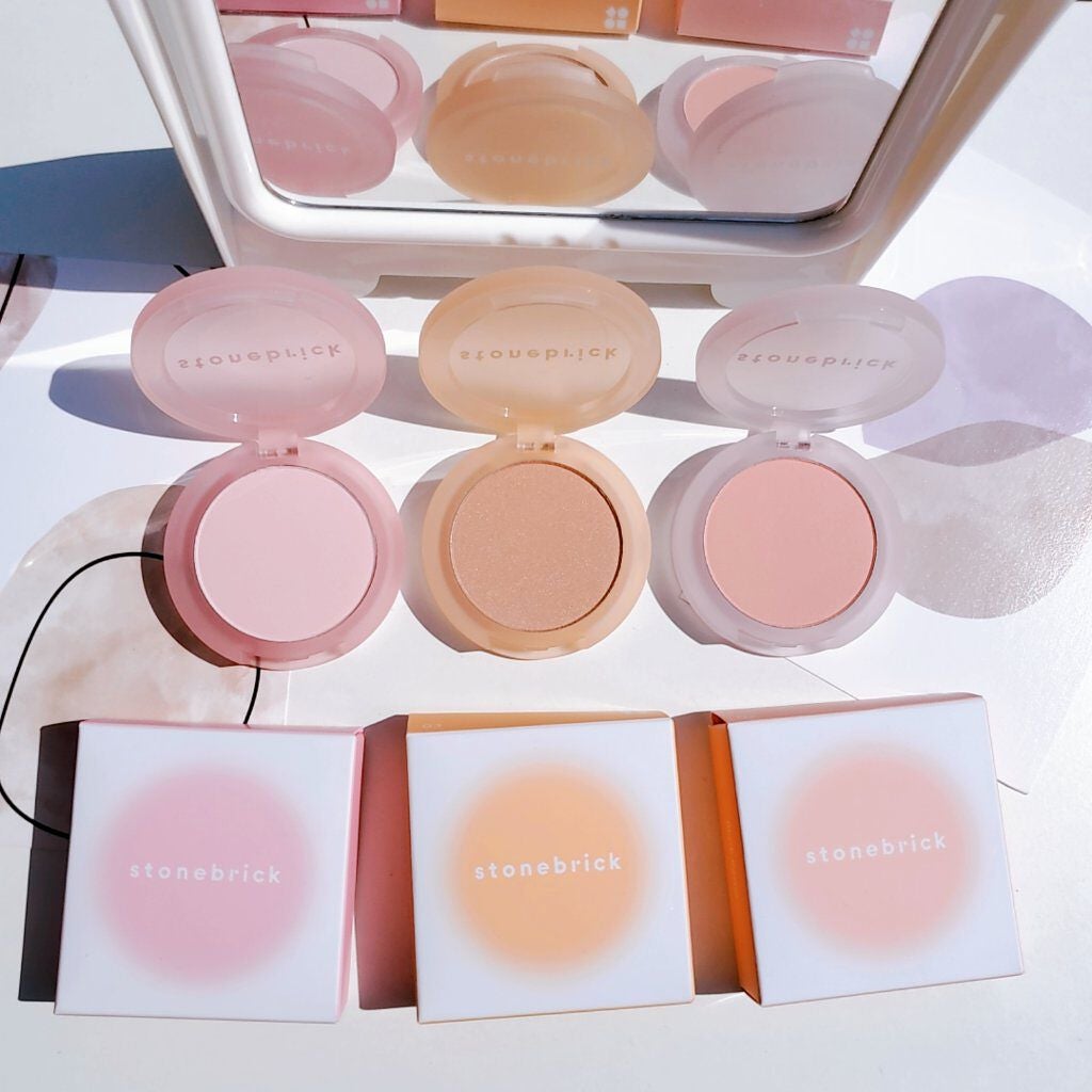 ブラッシャーパステル/STONEBRICK/パウダーチークを使ったクチコミ(1枚目)