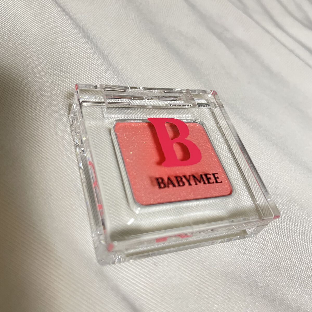 ニュアンスカラー シャドウ/BABYMEE/単色アイシャドウを使ったクチコミ（3枚目）