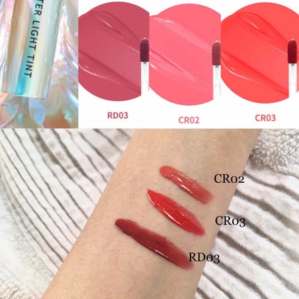 アピュー ウォーターライト ティント/A’pieu/リップティントを使ったクチコミ(1枚目)