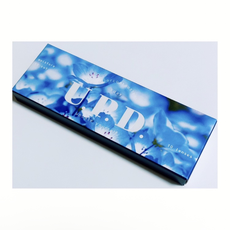 U.P.D. 1day ウォーターカーキ/U.P.D./ワンデー（１DAY）カラコンを使ったクチコミ（2枚目）