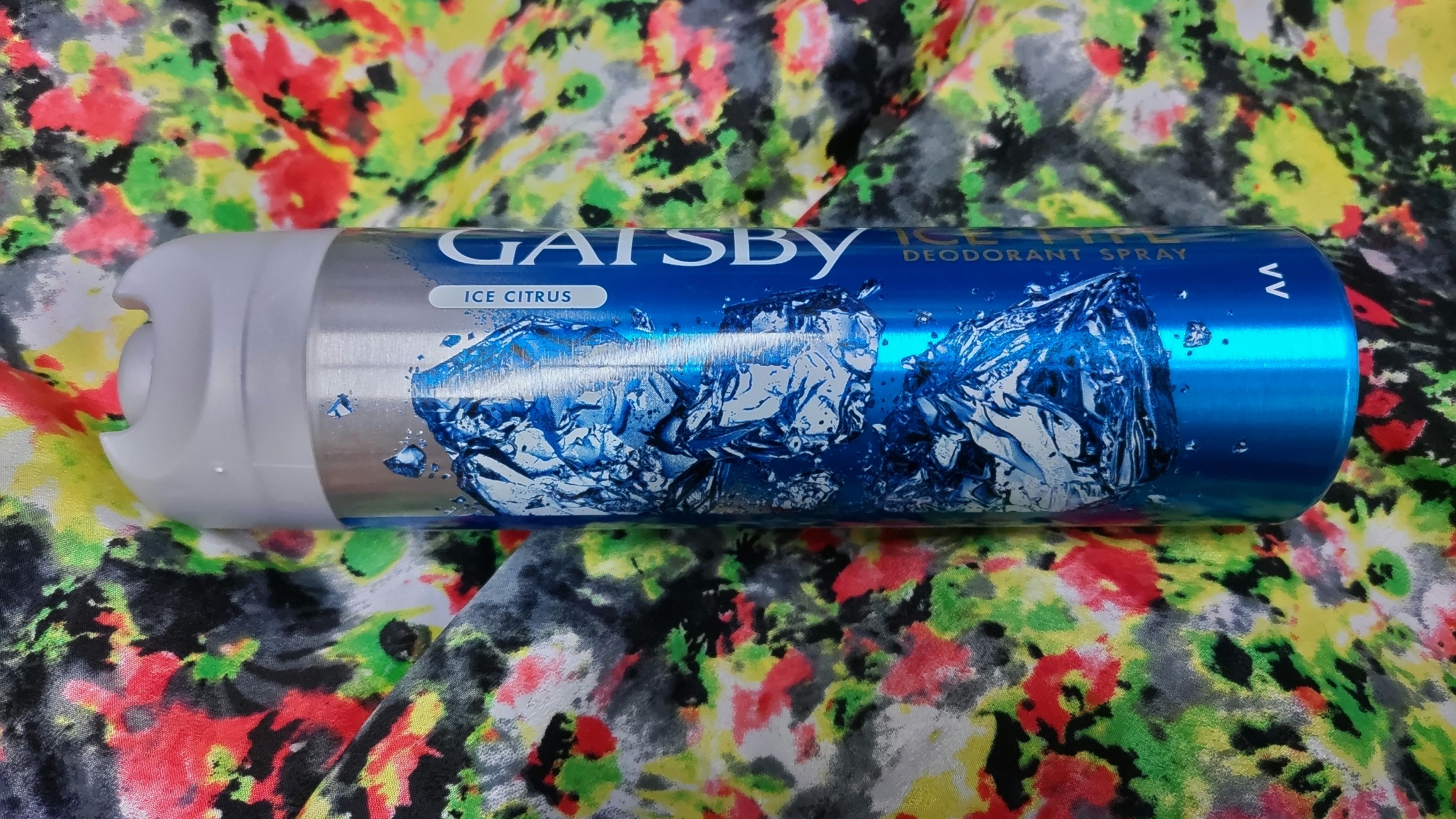 アイスデオドラントスプレー アイスシトラス(旧)/ギャツビー/デオドラント・制汗剤を使ったクチコミ（1枚目）