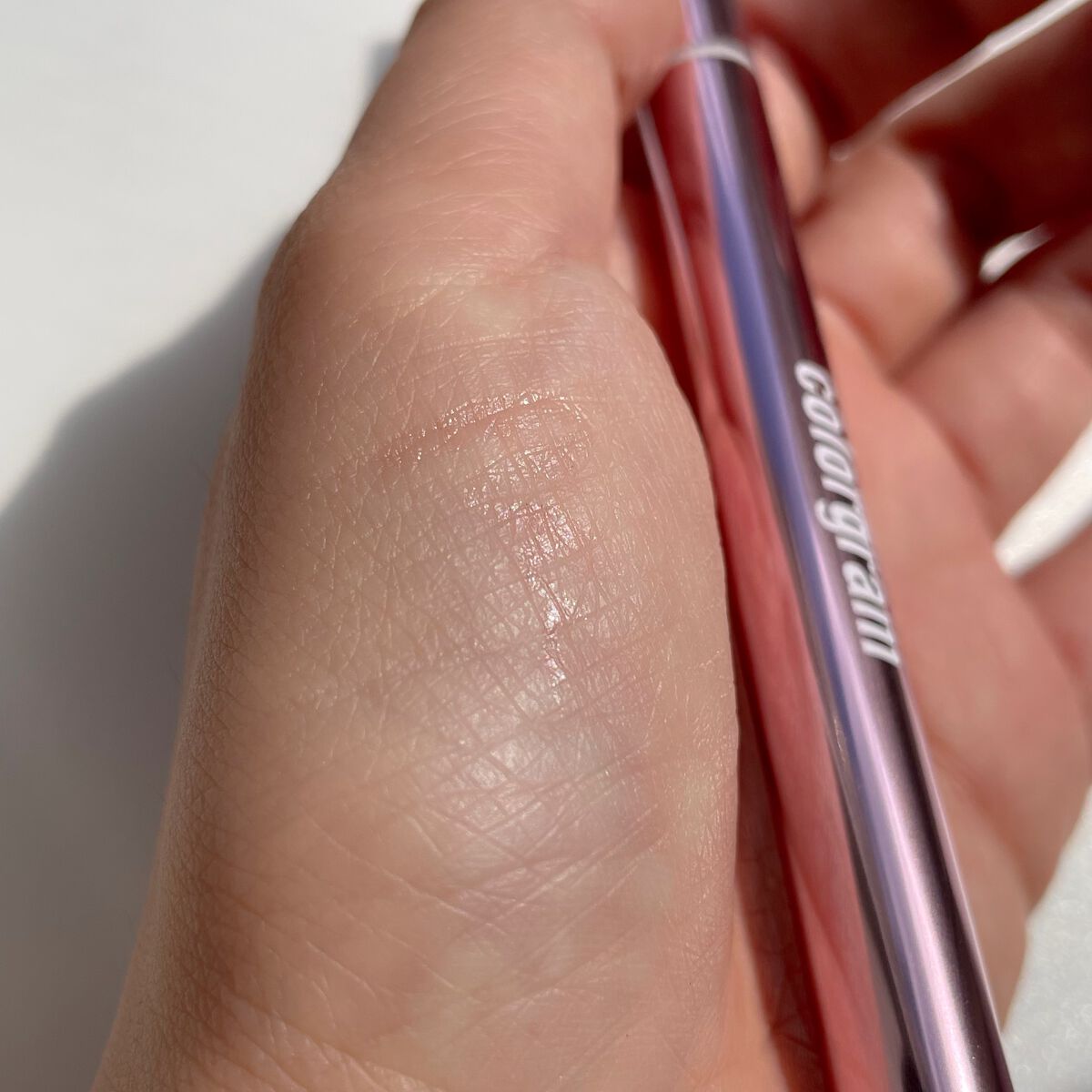 ミルクブリングリッターライナー/Colorgram/リキッドアイライナーを使ったクチコミ(1枚目)