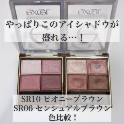 スキニーリッチシャドウ/excel/アイシャドウパレットを使ったクチコミ(1枚目)