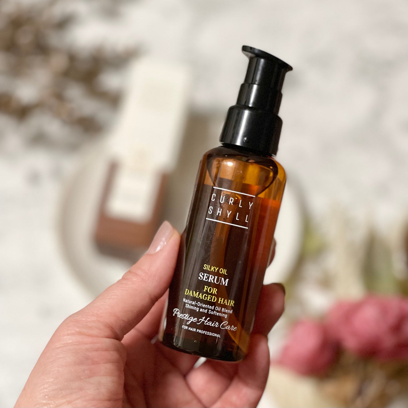 SILKY OIL SERUM/CULRY SHYLL/ヘアオイルを使ったクチコミ(3枚目)