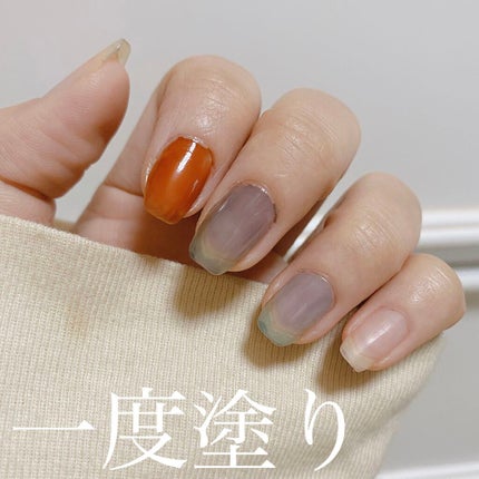 ムードペブルネイル/rom&nd/マニキュアを使ったクチコミ(2枚目)