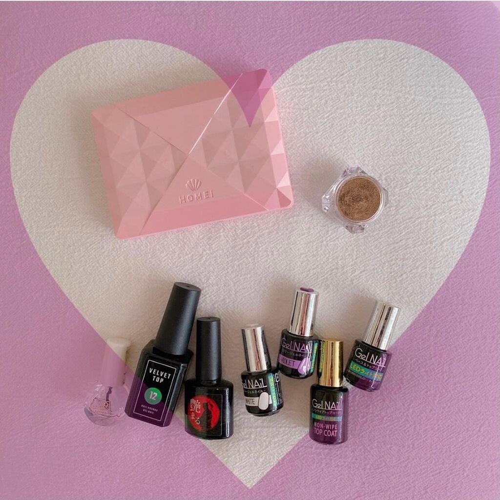 コンパクトジェルライト30/HOMEI/ネイル用品を使ったクチコミ(2枚目)