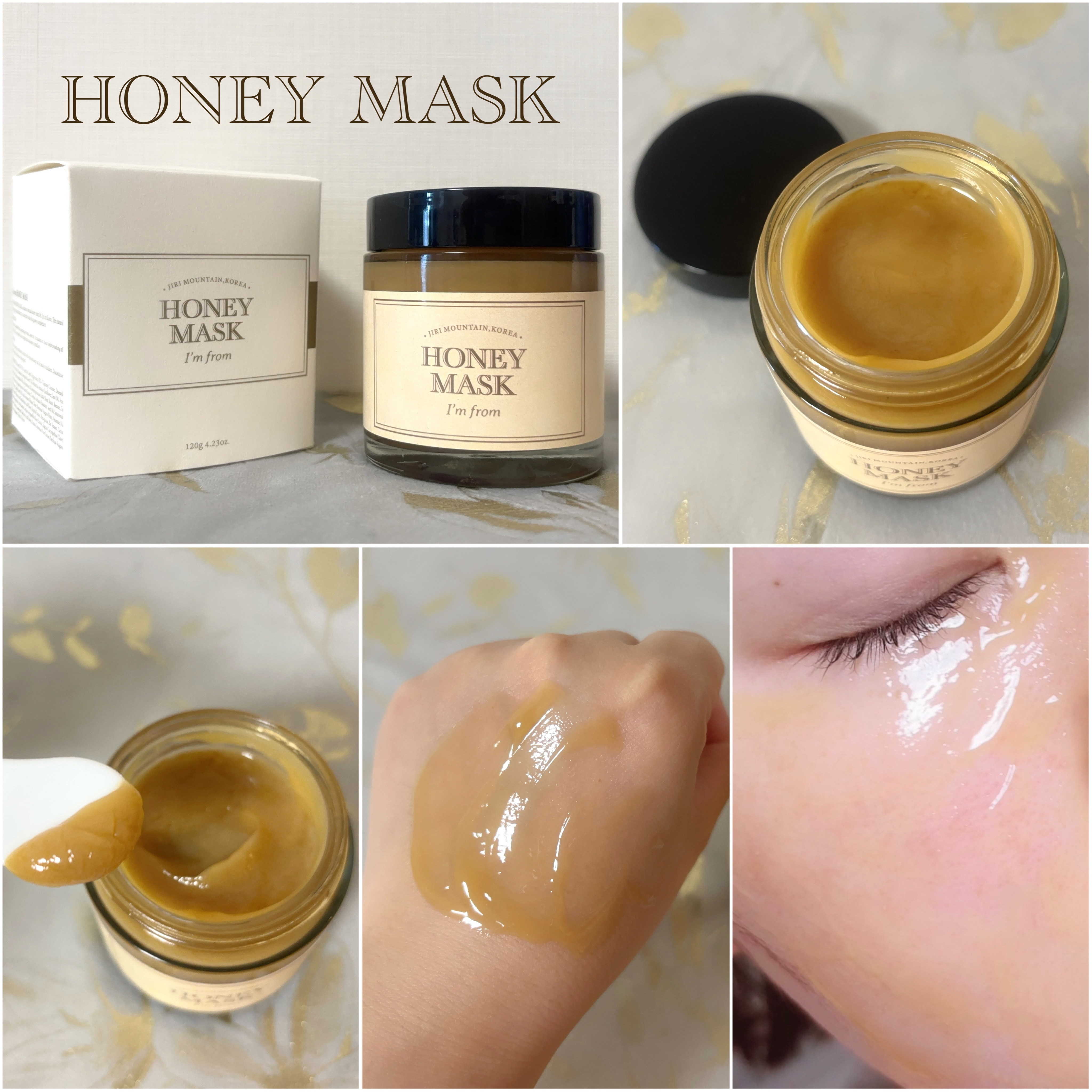 ハニーマスク/I'm from/洗い流すパック・マスクを使ったクチコミ（3枚目）