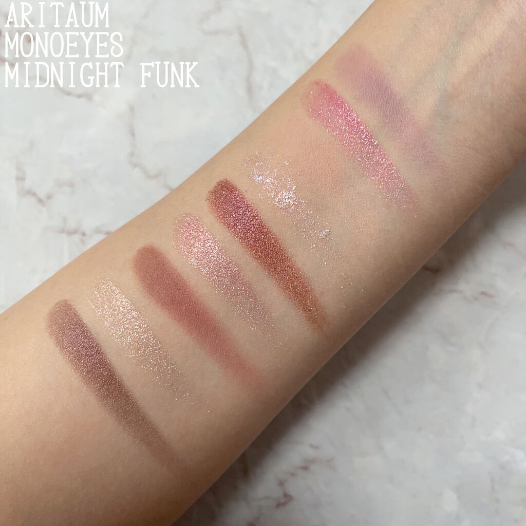 モノアイズ パレット/ARITAUM/アイシャドウパレットを使ったクチコミ(3枚目)