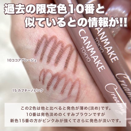 クリーミータッチライナー/キャンメイク/ジェルアイライナーを使ったクチコミ(5枚目)